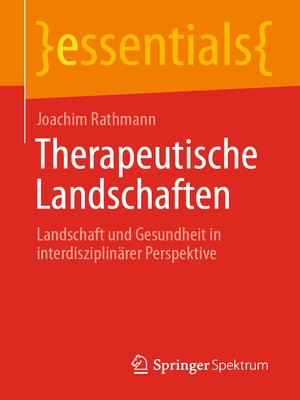 cover image of Therapeutische Landschaften